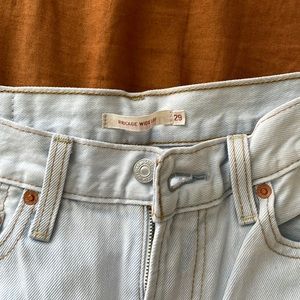 Levi’s Ribcage Wide Leg Jeans